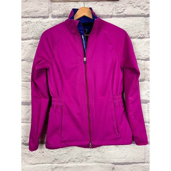 ZERO RESTRICTION Women's XS Tour Series Performance Full Zip Rain Golf Jacket - Picture 2 of 11